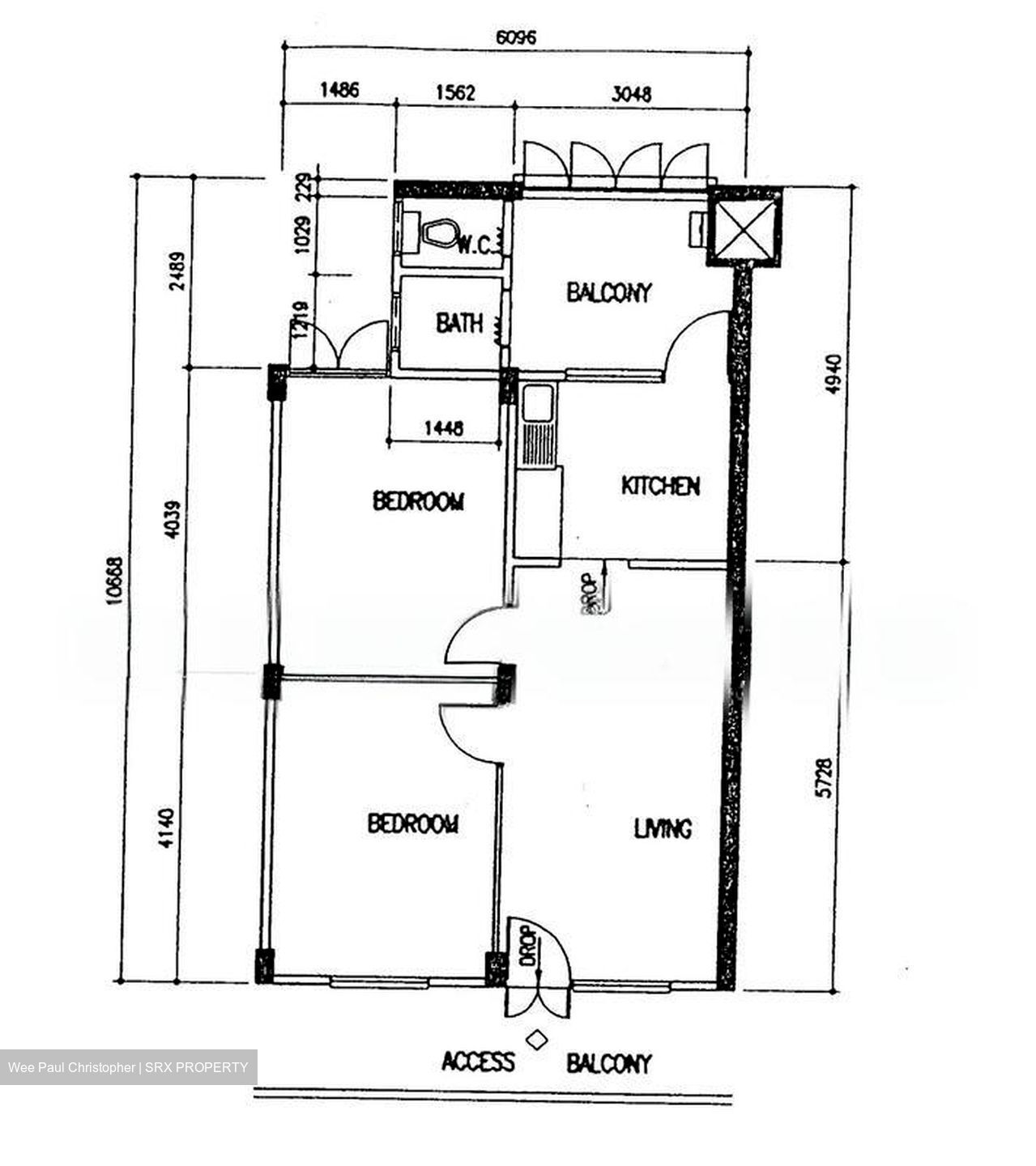 Blk 301 Commonwealth Avenue (Queenstown), HDB 3 Rooms #514638561